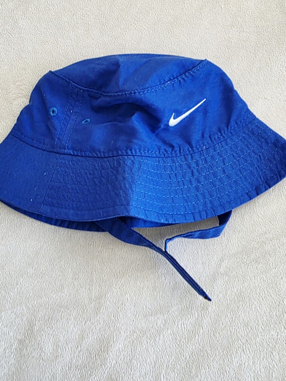 Nike Toddler Royal Blue Bucket Hat with Chin Strap